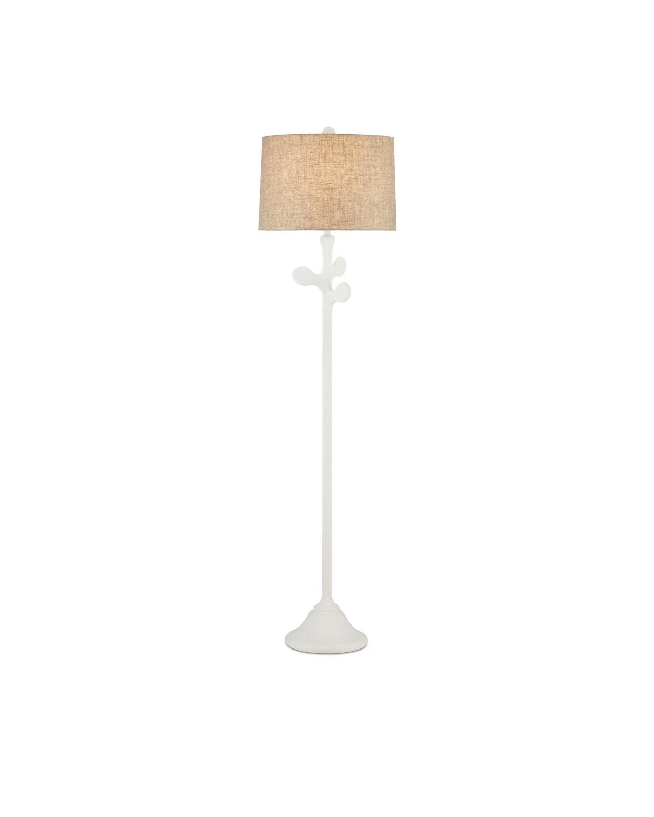 Charny White Floor Lamp